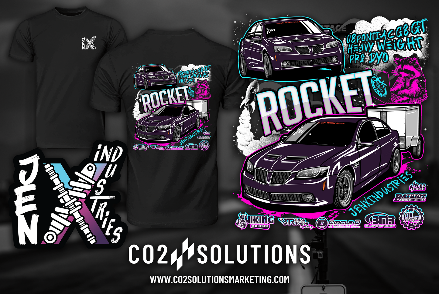 JenX Rocket G8 Tee